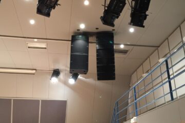 installation of speakers